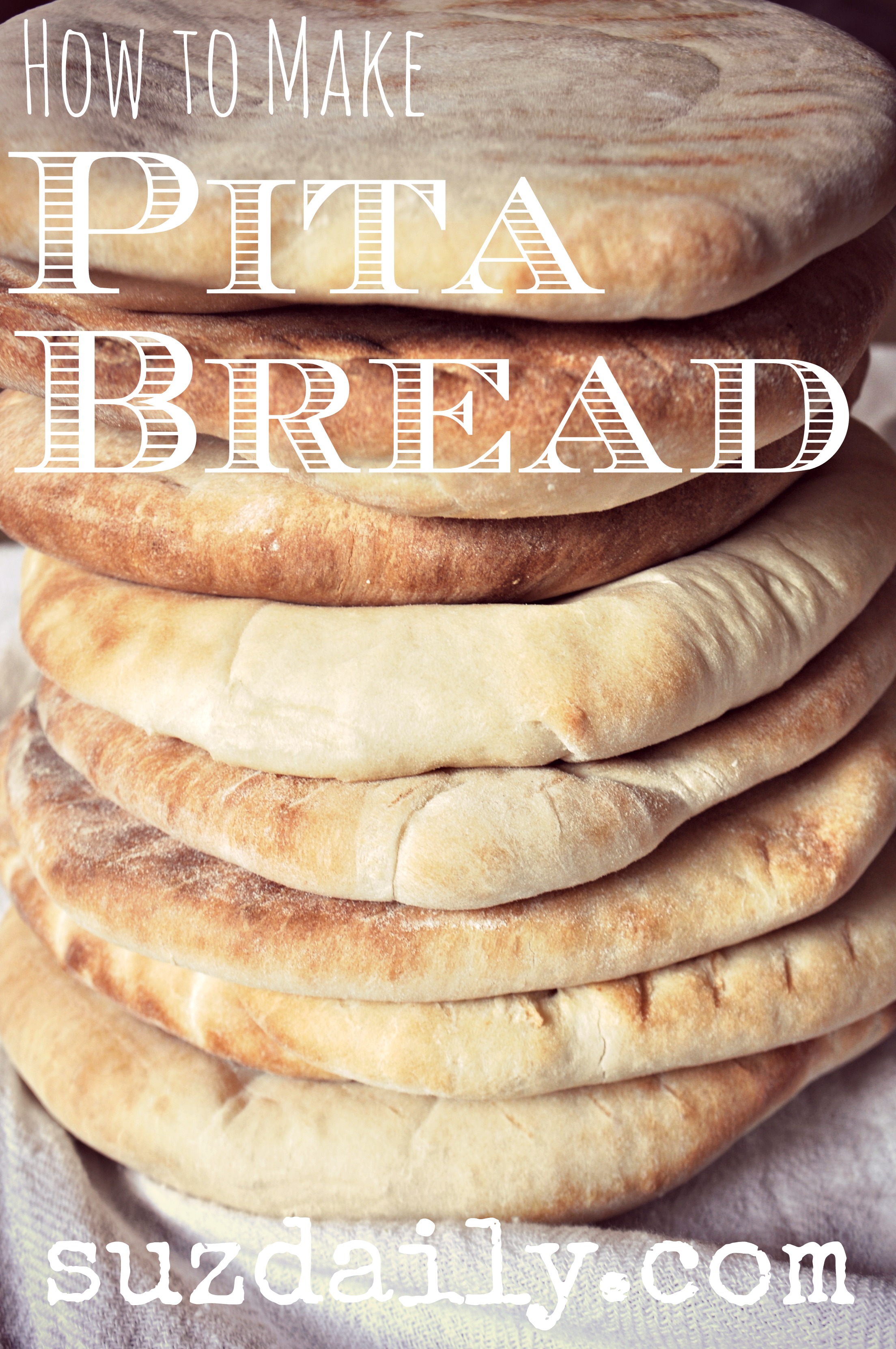 How to Make Pita Bread – Suz Daily