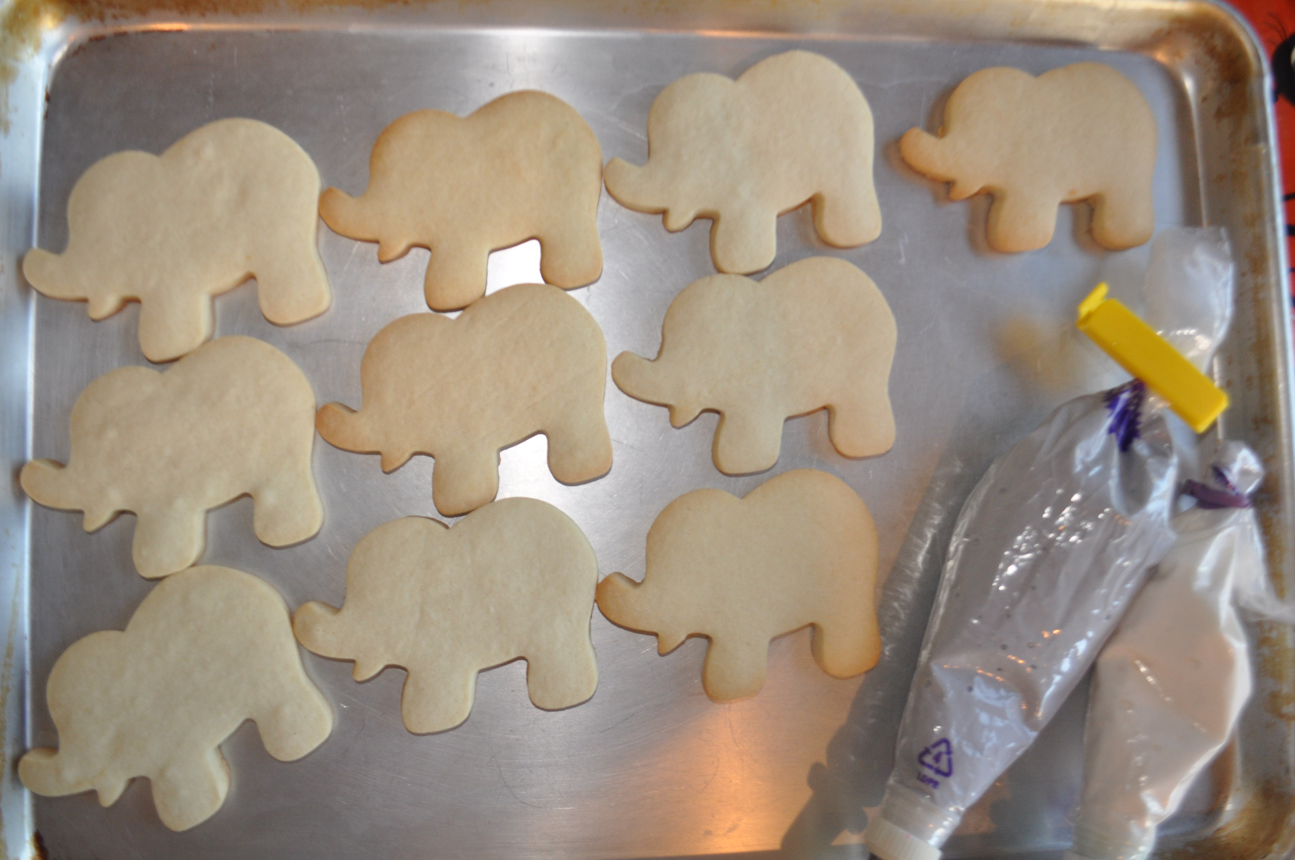 baby shower cookies diy