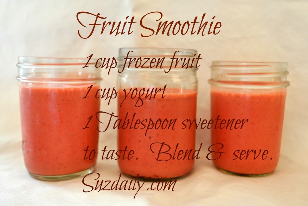 fruit smoothie