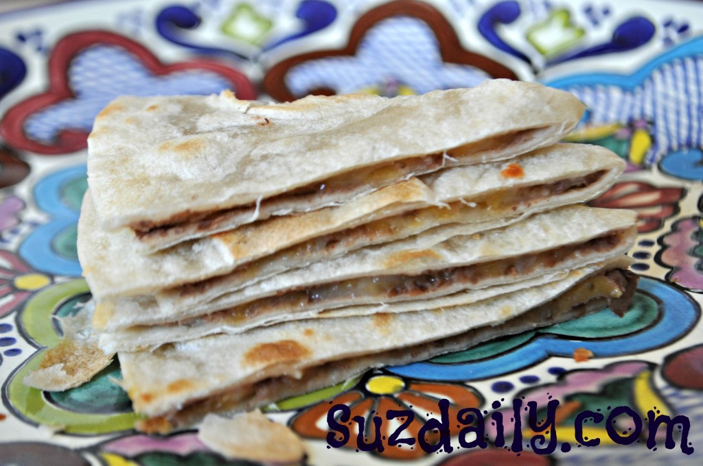 bean and cheese quesadilla