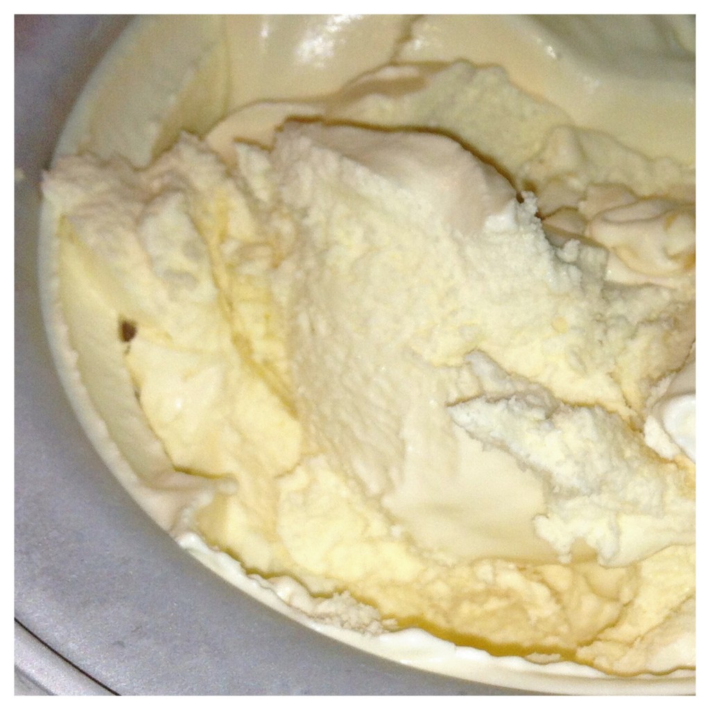 creamy vanilla ice cream