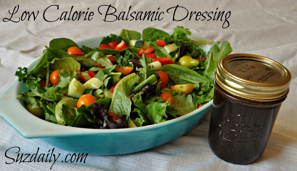 low calorie balsamic dressing