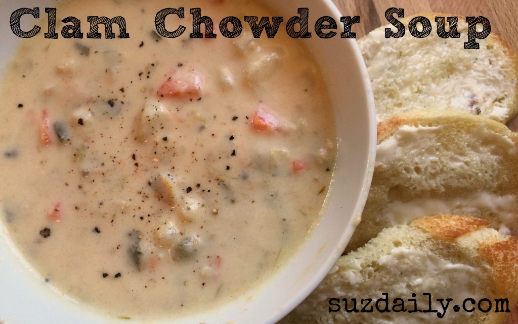 clam chowder soup